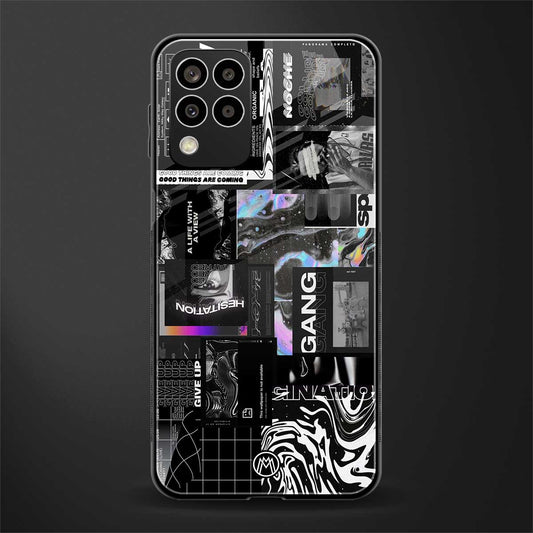 anxiety being back phone cover | glass case for samsung galaxy m33 5g