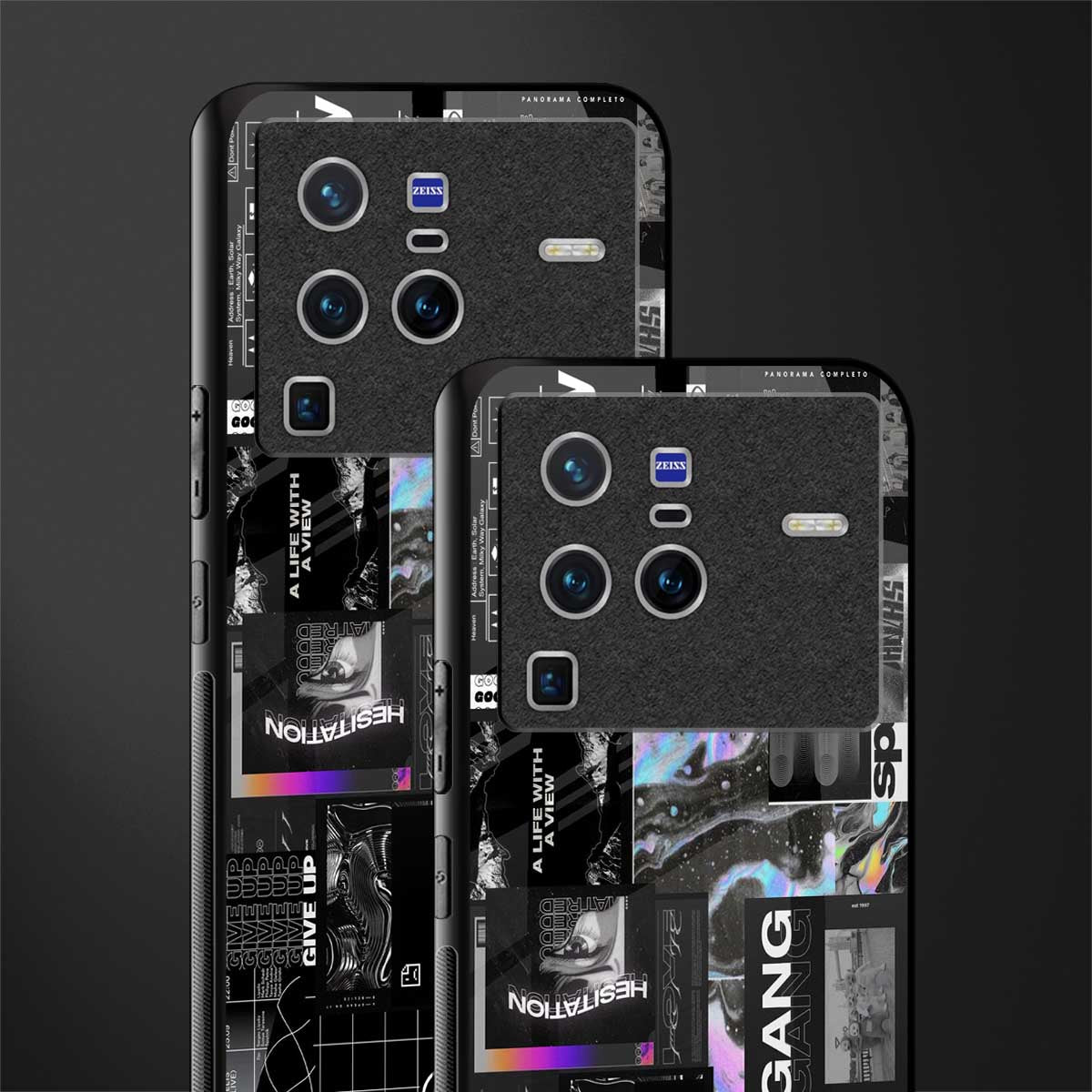 anxiety being glass case for vivo x80 pro 5g image-2