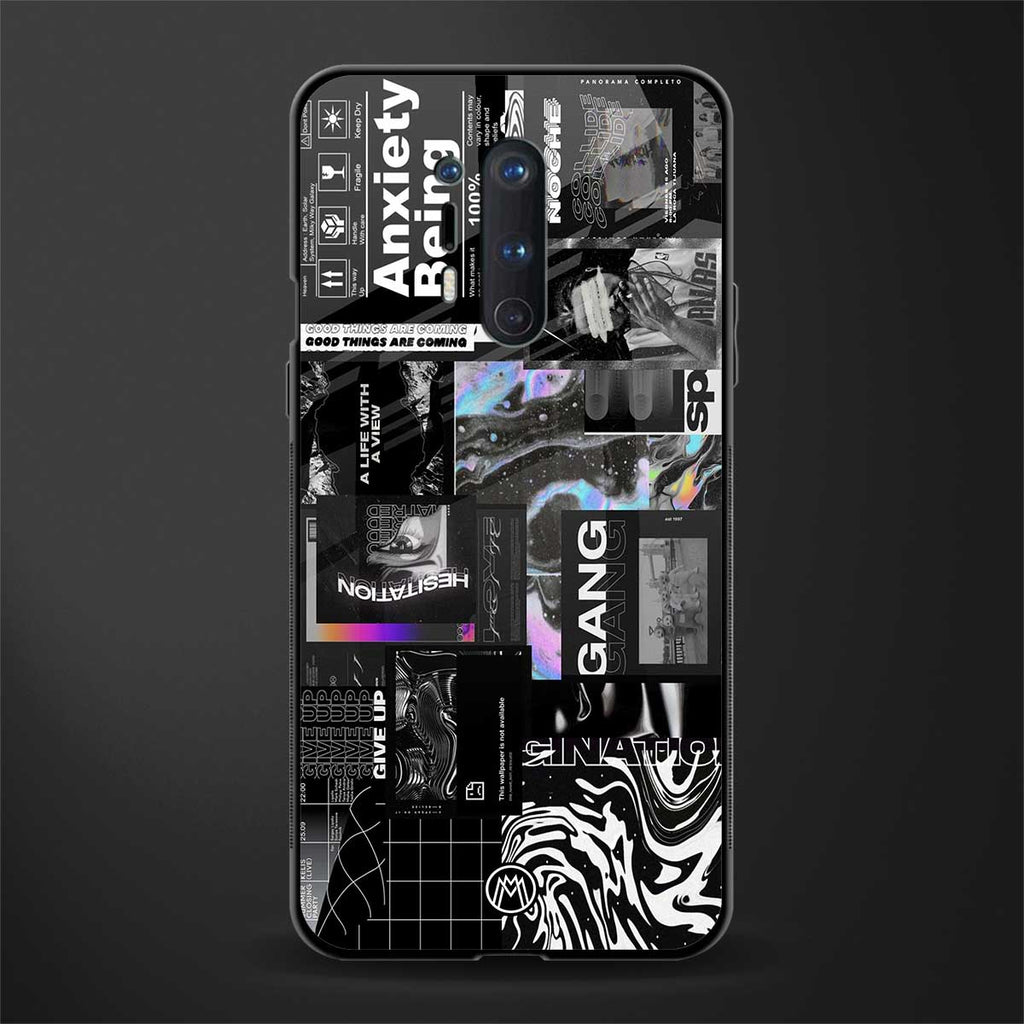 anxiety being glass case for oneplus 8 pro image