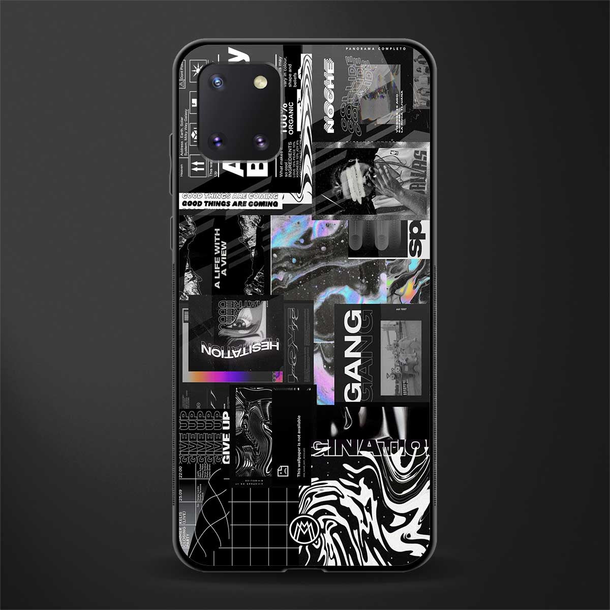 anxiety being glass case for samsung a81 image