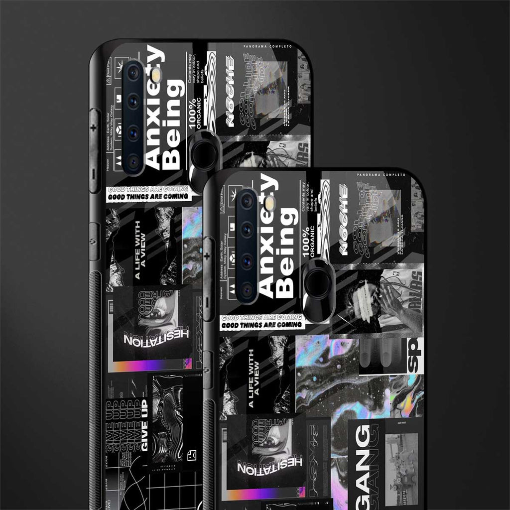 anxiety being glass case for samsung a21 image-2