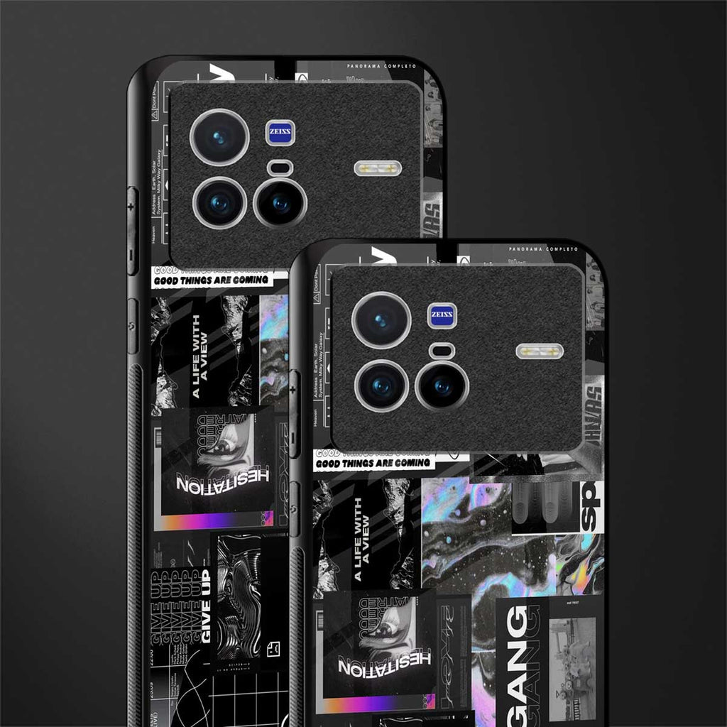 anxiety being glass case for vivo x80 image-2