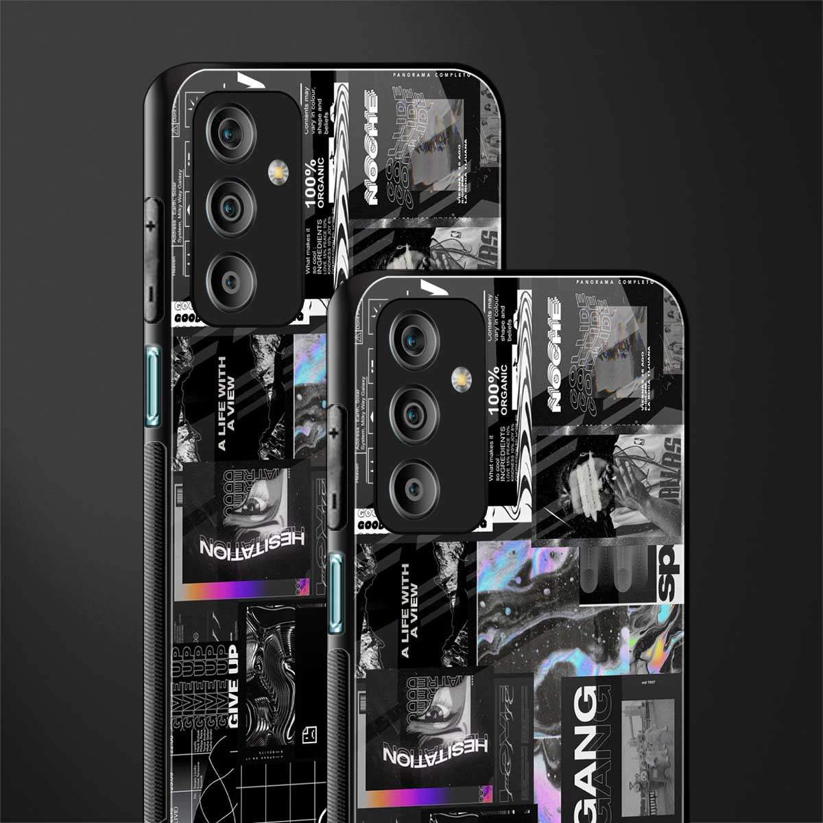 anxiety being back phone cover | glass case for samsung galaxy f23 5g