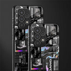 anxiety being back phone cover | glass case for samsung galaxy a33 5g