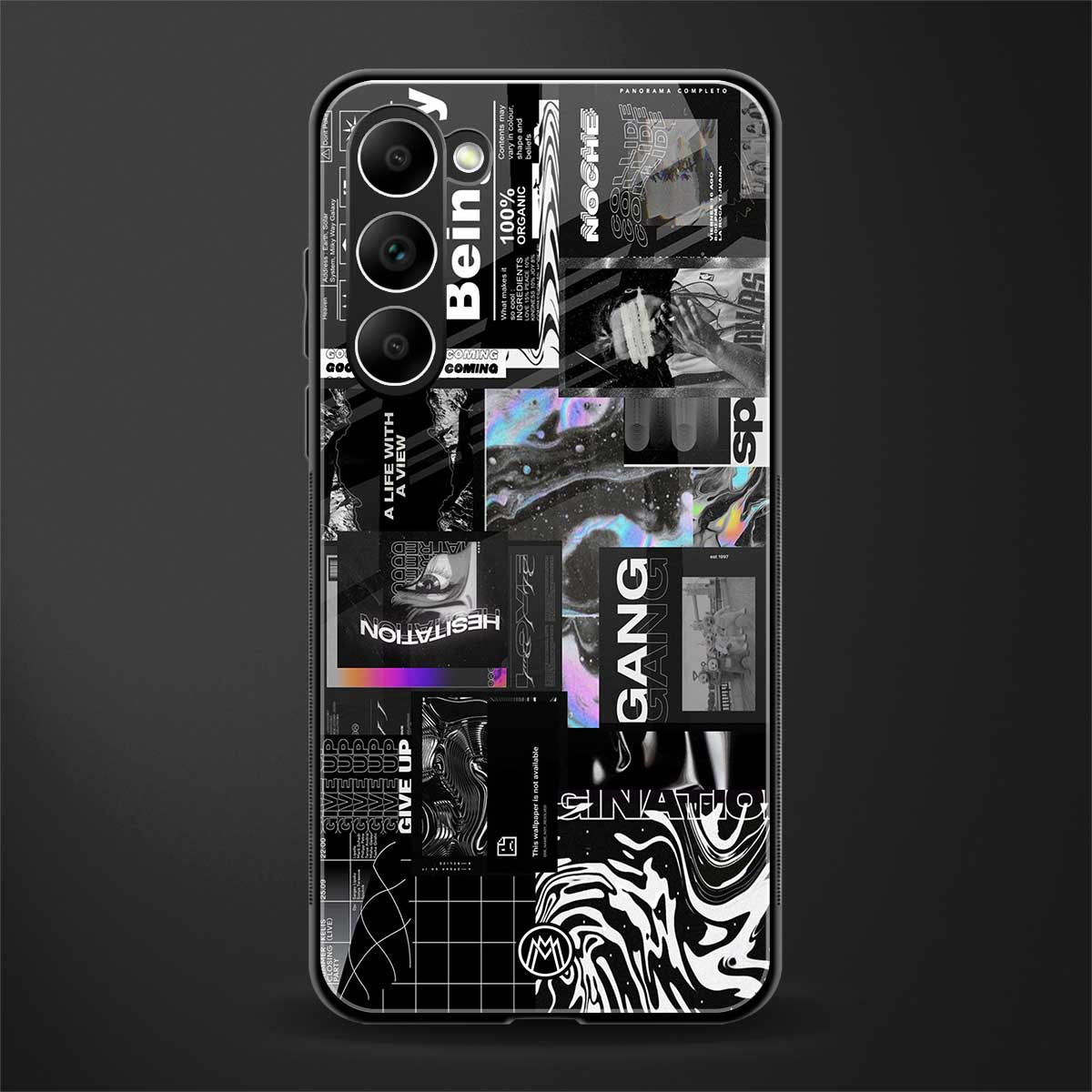 anxiety being glass case for phone case | glass case for samsung galaxy s23