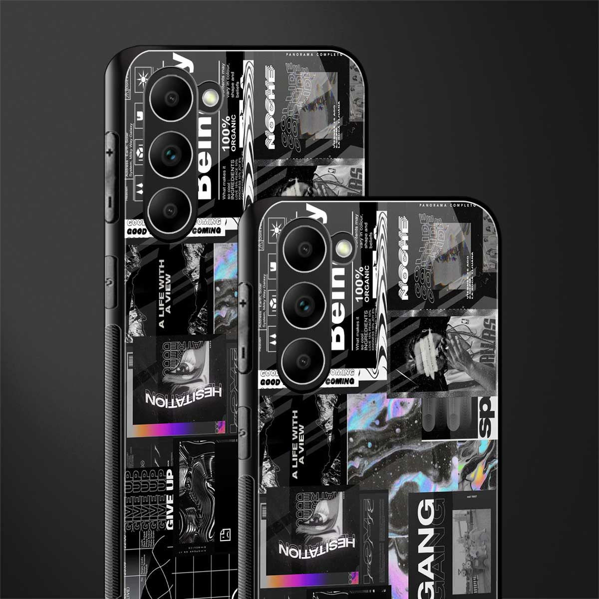 anxiety being glass case for phone case | glass case for samsung galaxy s23 plus
