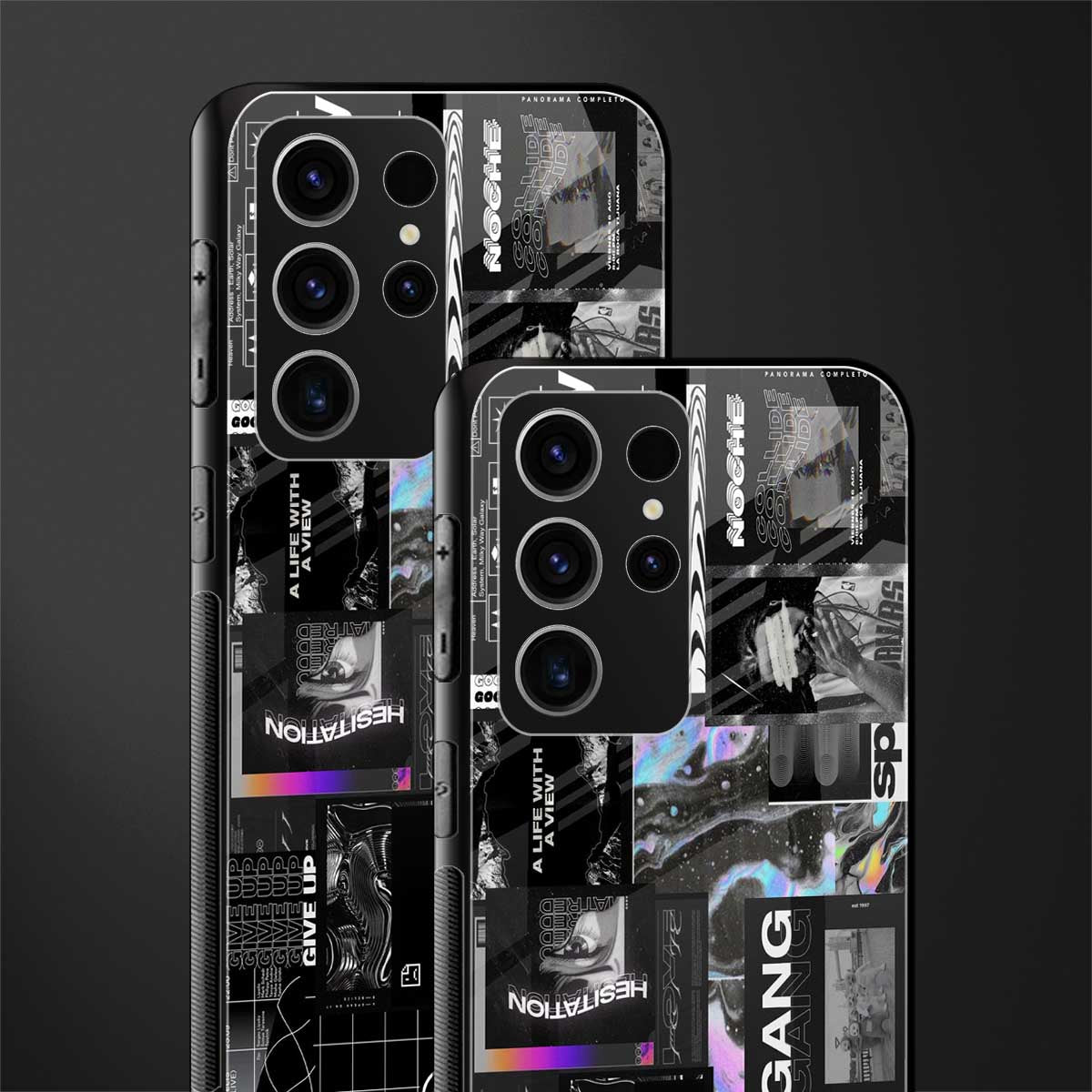 anxiety being glass case for phone case | glass case for samsung galaxy s23 ultra