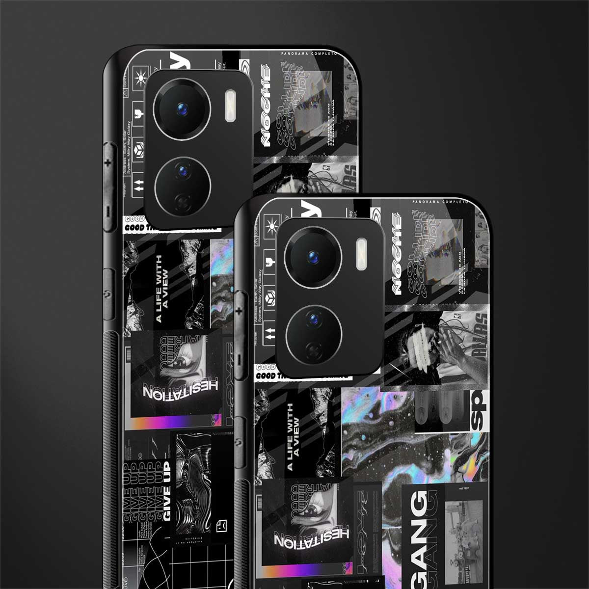 anxiety being back phone cover | glass case for vivo y16