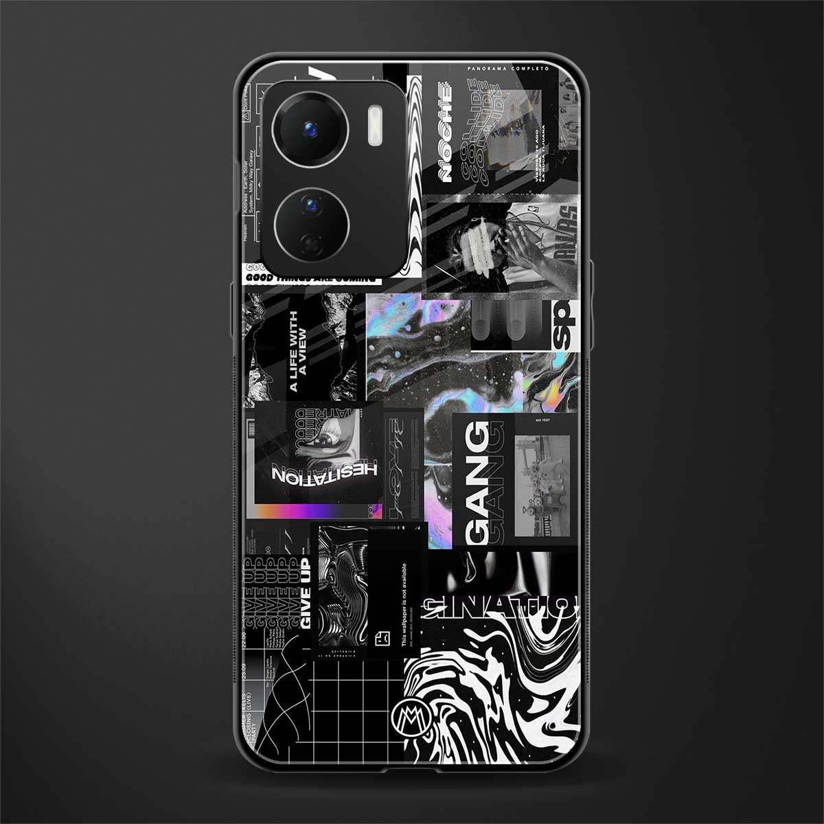 anxiety being back phone cover | glass case for vivo y16