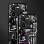 anxiety being back phone cover | glass case for vivo y35 4g