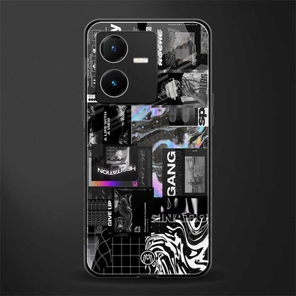 anxiety being back phone cover | glass case for vivo y22