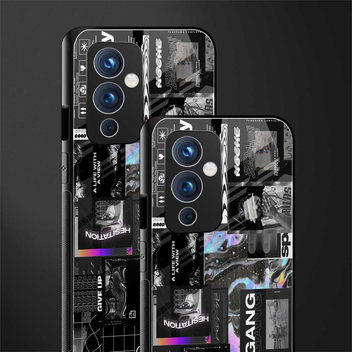 anxiety being back phone cover | glass case for oneplus 9