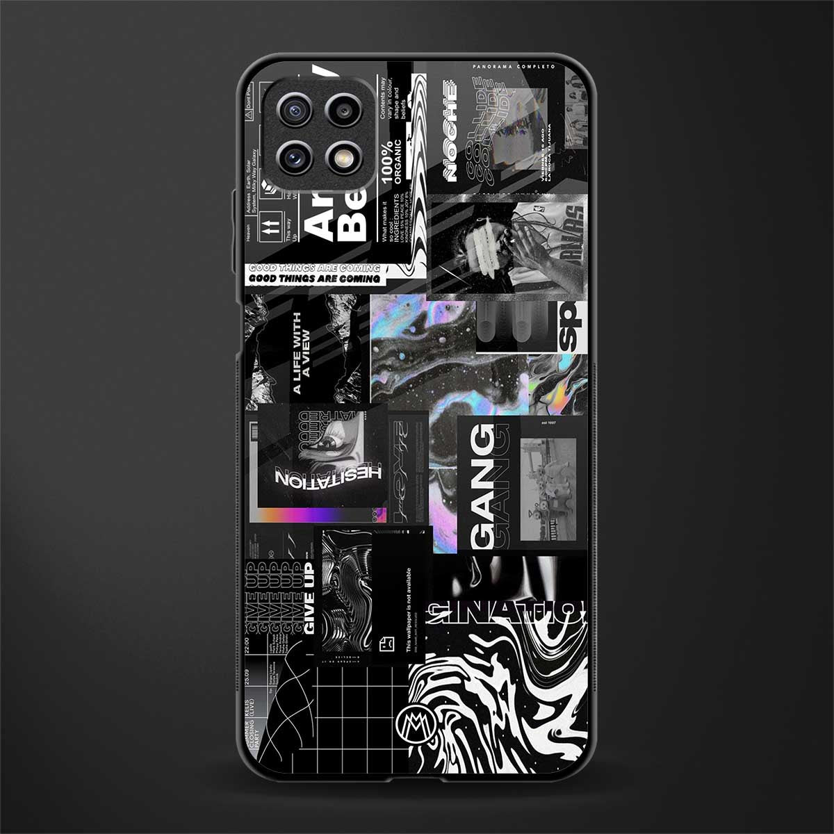 anxiety being back phone cover | glass case for samsung galaxy f42