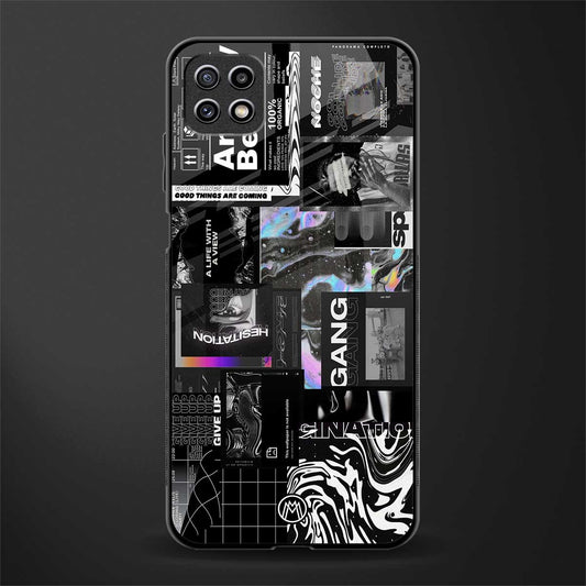 anxiety being back phone cover | glass case for samsung galaxy f42