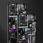 anxiety being back phone cover | glass case for vivo v21e 4g