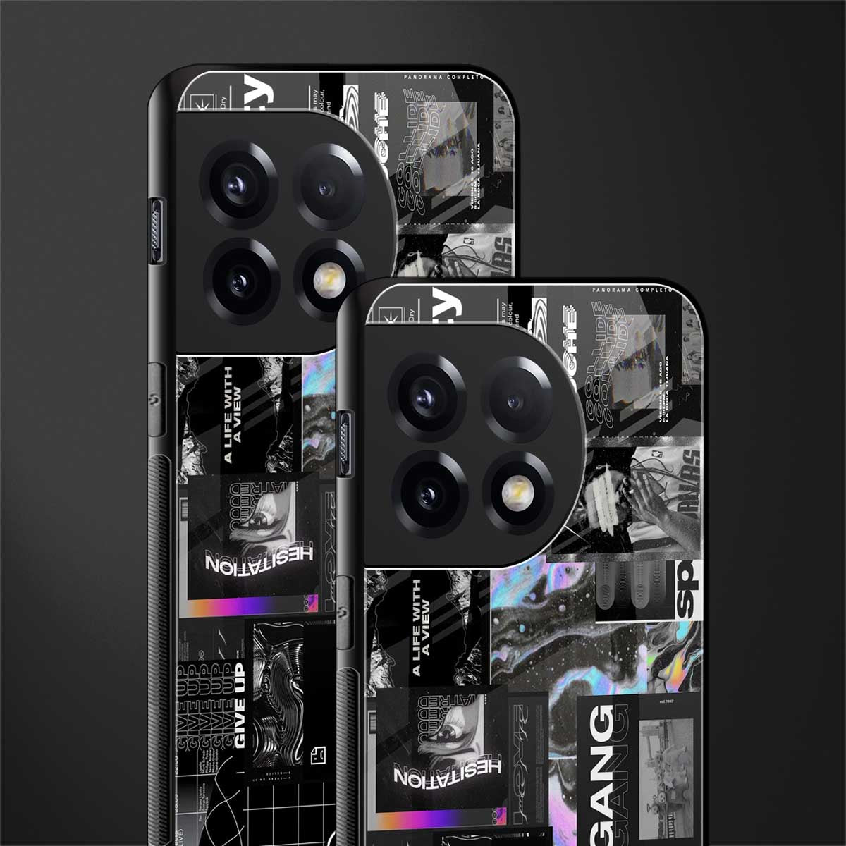 anxiety being back phone cover | glass case for oneplus 11r