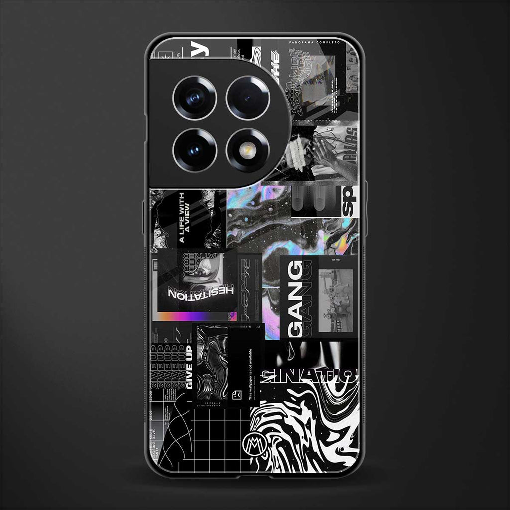 anxiety being back phone cover | glass case for oneplus 11r