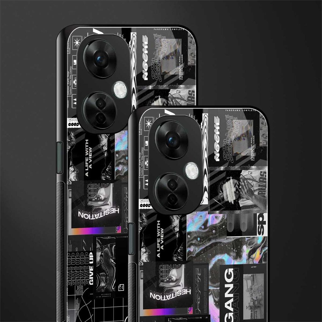 anxiety being back phone cover | glass case for oneplus nord ce 3 lite