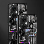 anxiety being back phone cover | glass case for oneplus nord ce 3 lite