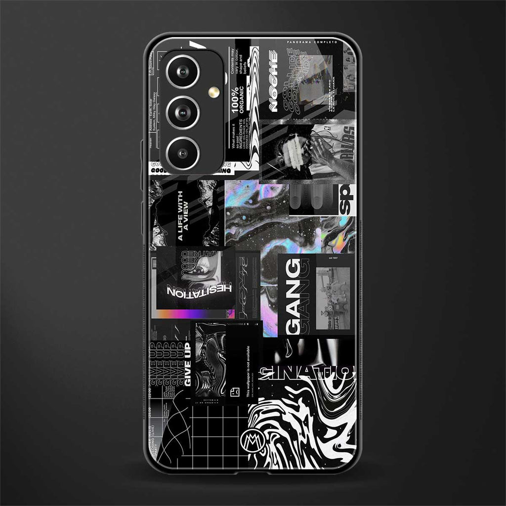 anxiety being back phone cover | glass case for samsung galaxy a54 5g