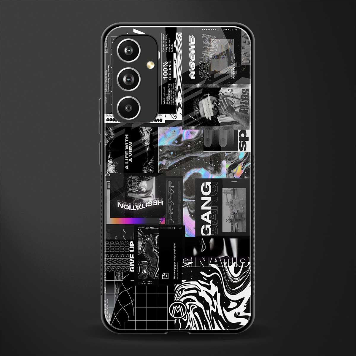 anxiety being back phone cover | glass case for samsung galaxy a54 5g