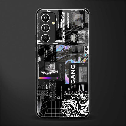 anxiety being back phone cover | glass case for samsung galaxy a54 5g