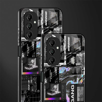 anxiety being back phone cover | glass case for samsung galaxy a14 5g