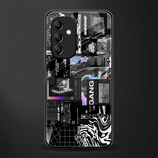 anxiety being back phone cover | glass case for samsung galaxy a14 5g
