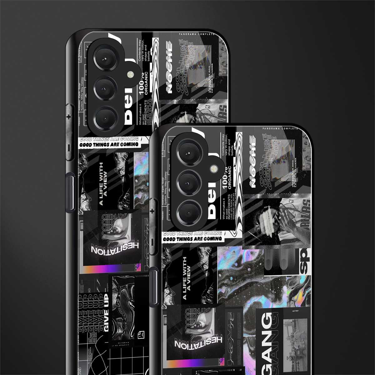 anxiety being back phone cover | glass case for samsun galaxy a24 4g