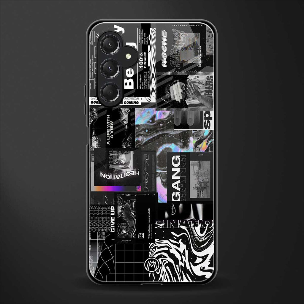 anxiety being back phone cover | glass case for samsun galaxy a24 4g