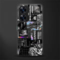 anxiety being back phone cover | glass case for realme c55