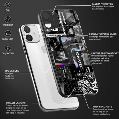 anxiety being back phone cover | glass case for samsun galaxy a24 4g
