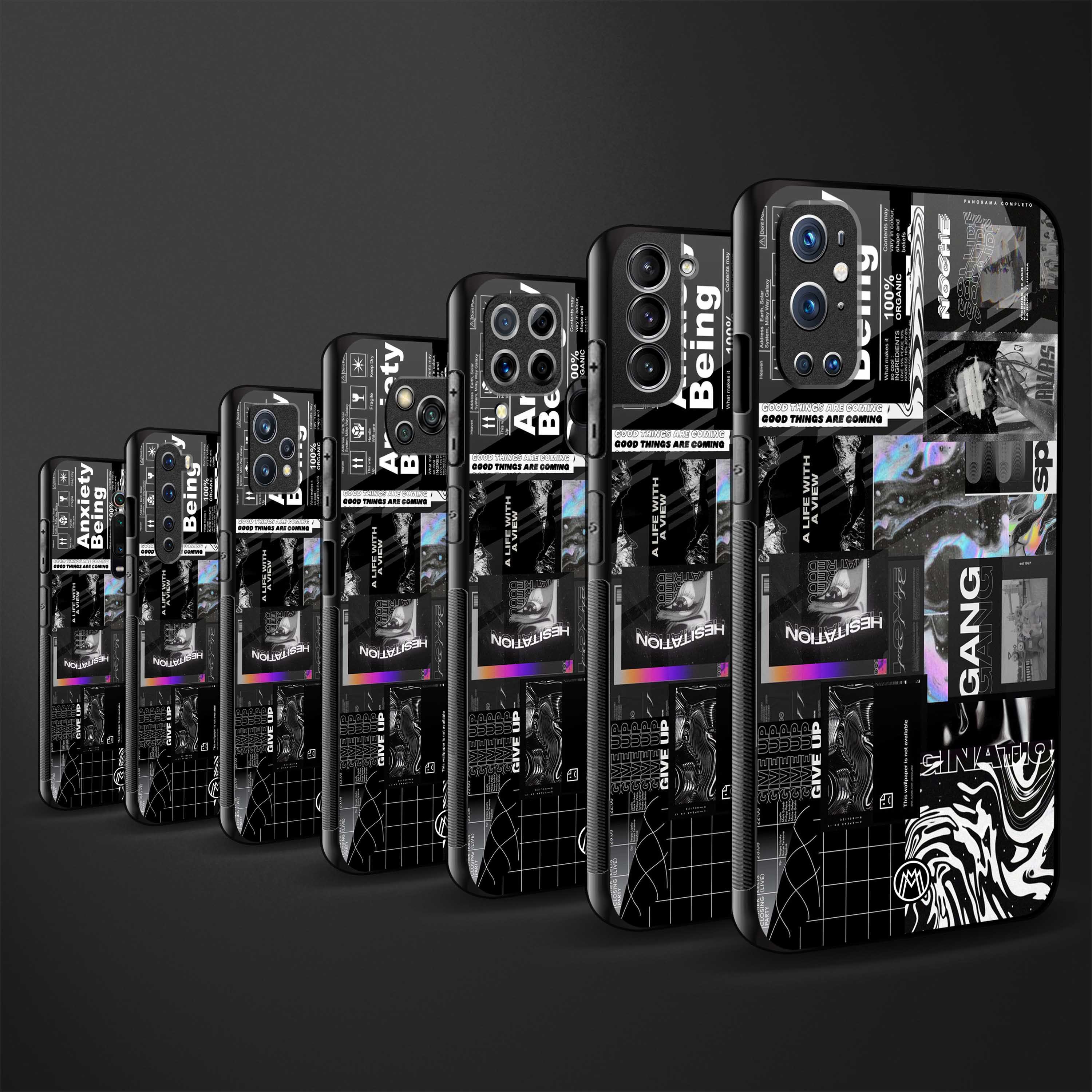 anxiety being glass case for vivo x80 image-3