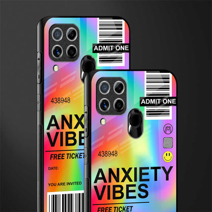 anxiety vibes glass case for realme c15 image-2