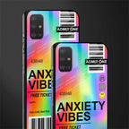 anxiety vibes glass case for samsung galaxy a51 image-2
