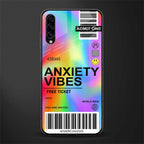 anxiety vibes glass case for samsung galaxy a50s image