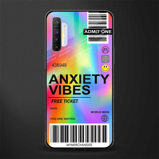 anxiety vibes glass case for realme xt image