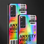anxiety vibes glass case for vivo v19 image-2