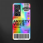 anxiety vibes glass case for vivo x70 pro plus image