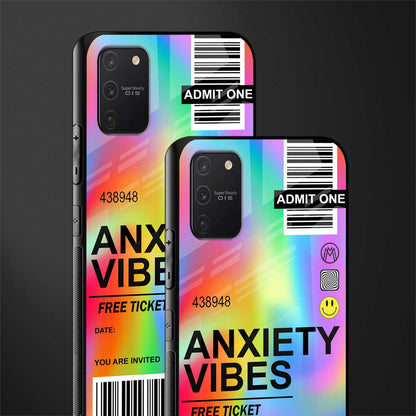 anxiety vibes glass case for samsung galaxy s10 lite image-2