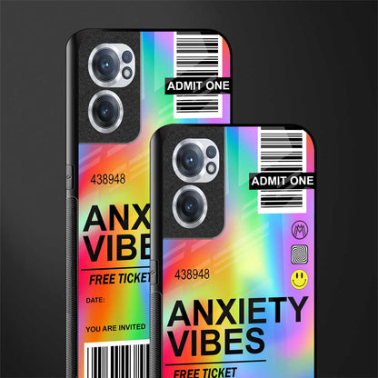 anxiety vibes glass case for oneplus nord ce 2 5g image-2