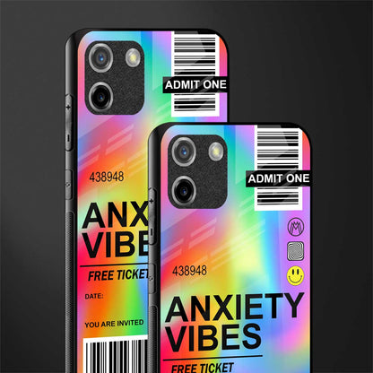 anxiety vibes glass case for realme c11 image-2