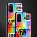 anxiety vibes glass case for samsung galaxy s20 plus image-2
