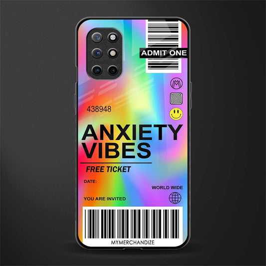 anxiety vibes glass case for oneplus 8t image