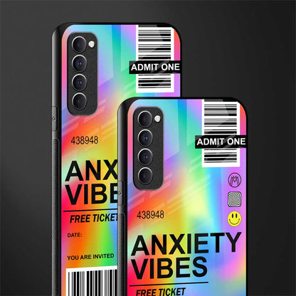 anxiety vibes glass case for oppo reno 4 pro image-2