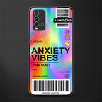 anxiety vibes glass case for redmi 9 power image
