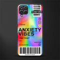 anxiety vibes glass case for samsung galaxy f12 image