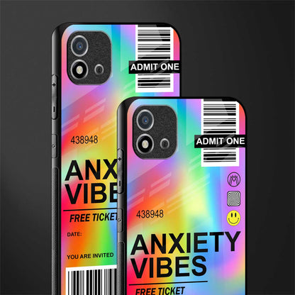 anxiety vibes glass case for realme c20 image-2