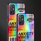 anxiety vibes glass case for oppo f19 pro plus image-2