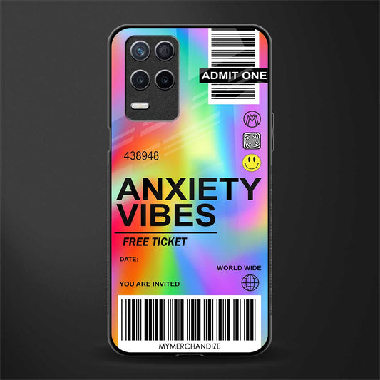 anxiety vibes glass case for realme narzo 30 5g image